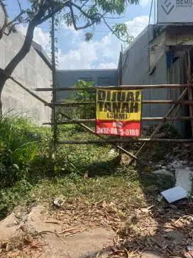 DIJUAL/DISEWAKAN TANAH SELUAS 154m²