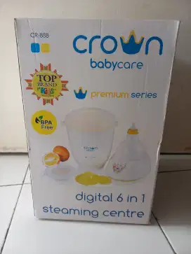 Dijual CROWN Babycare Digital 6 in 1 Steaming Centre