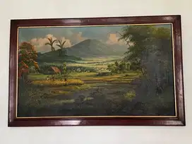 Lukisan Pemandangan Antique