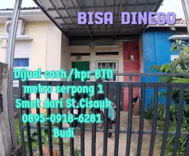 Dijual cash ataupun Kpr BtN (5mnt dari St.Cisauk)