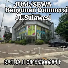 Sewa /Jual Bangunan Commercial Jl Sulawesi Surabaya Pusat