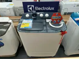 Mesin Cuci 2 Tabung Electrolux 7 KG Bisa Cicilan Tanpa Kartu Bunga 0@*