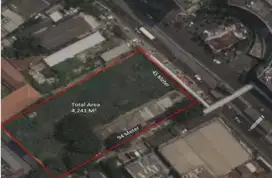 Tanah Komersil Jalan Senen Raya