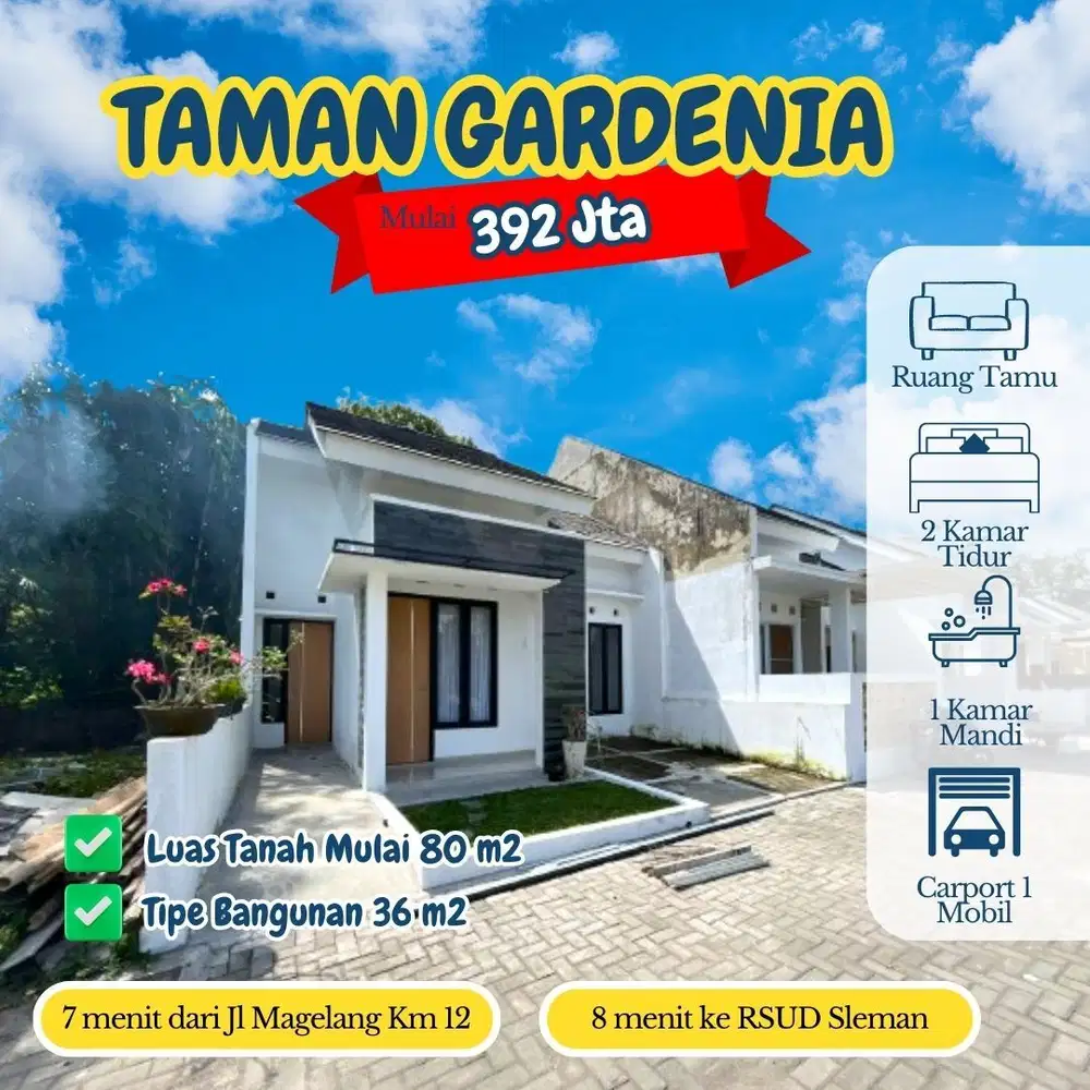 RUMAH MODERN LINGKUNGAN ASRI DEKAT IBARBO PARK MULAI 390JTan