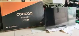 DIJUAL TV Android 11 CooCaa 32inch.