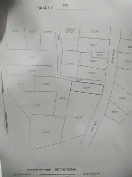 Di jual rumah tanah