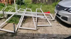 Gawang Portable 2 x 3 Meter Futsal dan Bola Untuk sekolah atau event