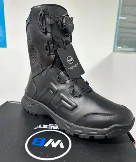 Sepatu Pdl Tactical WB Centerion Tali Putar Sol MK ll Hitam Original