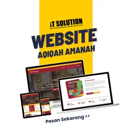 Pembuatan Website Aqiqah Amanah | Siap Pakai