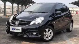 Low KM TDP 6,JT Honda Brio Satya 1.2 E Bensin-MT Hitam 2018