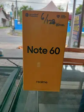 NOTE 60 6/128 NEW HP REALME NOTE