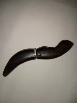 Pusaka Badik gecong Bugis aka pipa cangklong kayu nagasari