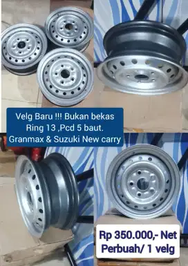 Velg ring 13 Granmax dan Suzuki New carry