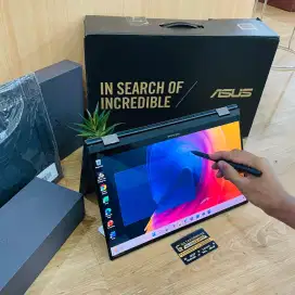 LIKENEW OPEN BOX.! ASUS ZENBOOK PRO 15 Flip OLED. Core i7, Garansi.