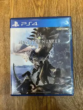 KASET ORI PS4 PLAYSTATION MONSTER HUNTER WORLD