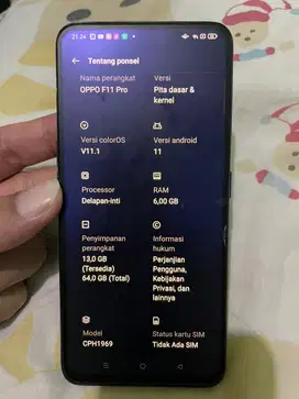 Oppo f11 pro second