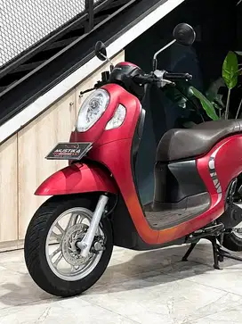 Dp 500rb‼️Honda Scoopy th 2021 merah - Ayu Mustika