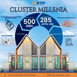 PERUMAHAN CLUSTER MILLENIAL