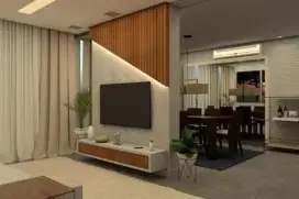 Sekat ruangan / Partisi ruangan minimalis
