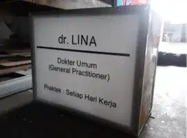 HURUF TIMBUL// PAPAN NAMA //NEON BOX//REKLAME//AKRILIK//MURAH