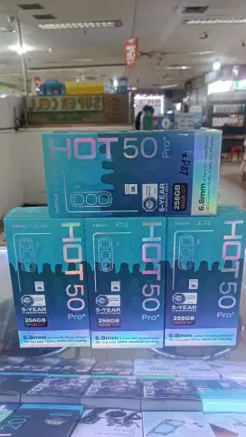 INFINIX HOT 50 PRO+ NFC KAS & KREDIT RAM 8+8GB/256GB NEW GARANSI RESMI