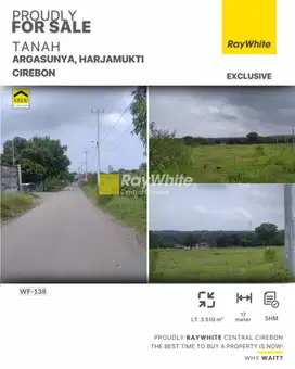 Dijual Tanah di Argasunya, Harjamukti, Cirebon