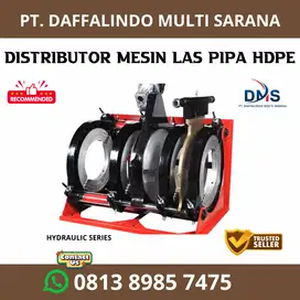 Mesin Las Pipa Hdpe 200mm Hydraulic | Stok Mesin Ready di Jakarta