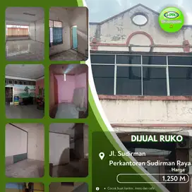 Dijual Ruko Perkantoran Sudirman Untuk Mess, Cafe Tengah Kota