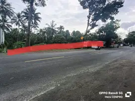 Tanah kosong buat gudang jln raya Pageraji Cilongok Purwokerto Banyuma