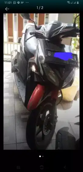 Vario CBS 2012 plat B Bekasi Kota pajak panjang