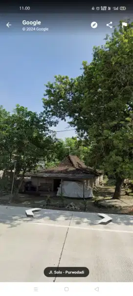 Tanah strategis pinggir jln raya