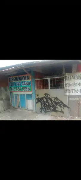 Disewakan Kios daerah Ramai Matraman Kayu manis