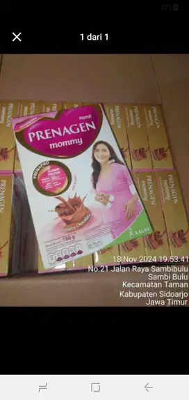 Prenagen coklat ibu hamil exprt2026april