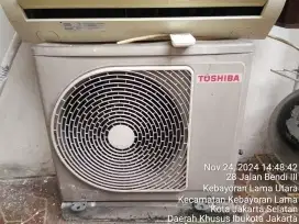 Ac 1 pk merk Toshiba Dan panasonic