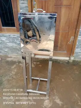 Kotak amal Stainless