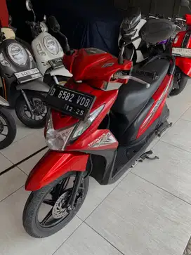 Honda Beat FI Sporty CBS 2015 Merah Kondisi Istimewa