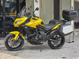 Moge Turing Kawasaki Versys 650 th 2015 Odo 17rb Kuning Modif Tourpack