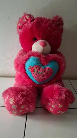 Boneka bear pink
