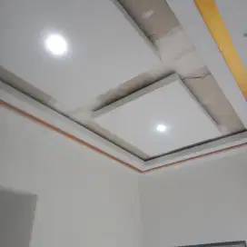 Jasa tukang plafon gypsum, pvc, tukang cat, moulding, wpc,