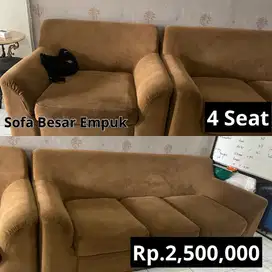 SOFA BESAR 4SEAT EMPUK