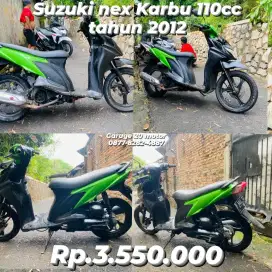 Suzuki nex karbu 110cc tahun 2010