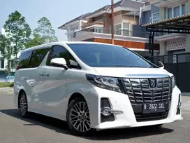 TOYOTA ALPHARD SC 2015 PUTIH RECORD FULLSET