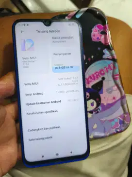 Xiaomi Note 8 Resmi msih bgus benget 4/64 bs tker tmbh