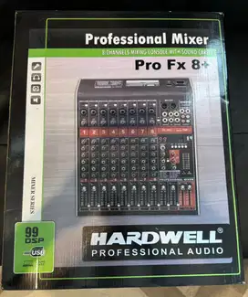 HARDWELL PROFESSSIONAL AUDIO MIXER PRO FX 8 PLUS