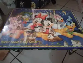 Meja lipat anak anak karakter miki mini mouse