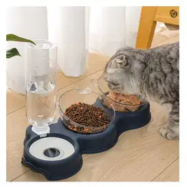 Tempat Makan dan Minum Hewan Peliharaan Kucing Anjing.