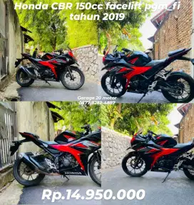 Honda CBR 150cc facelift pgm Fi tahun 2019