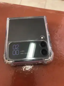 Samsung flip 4 256gb kayak baru lengkap no minus Siap dibli