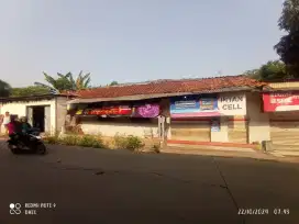 Dijual sebidang tanah berikut dengan bangunan rumah+ruko