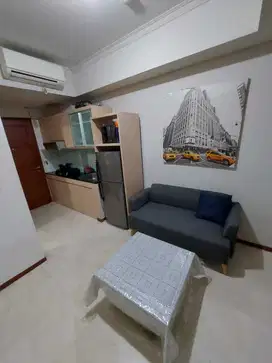 1BR Furnished Apartemen Royal Mediterania Garden - Mall Central Park